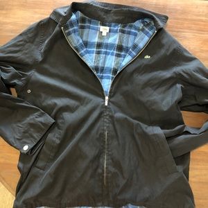 Black Lacoste jacket
